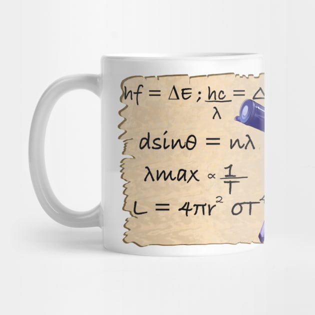 Astrophysics formulae maths physics lover gift for student teacher by Artonmytee